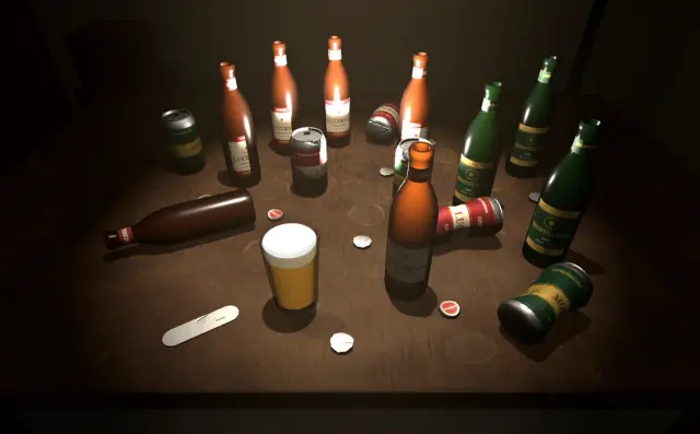Exposição ao álcool — Sala de estímulos · VRET